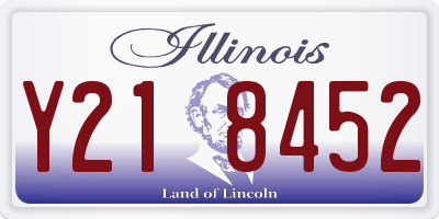 IL license plate Y218452