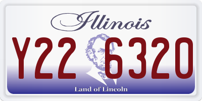 IL license plate Y226320