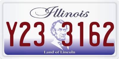 IL license plate Y233162