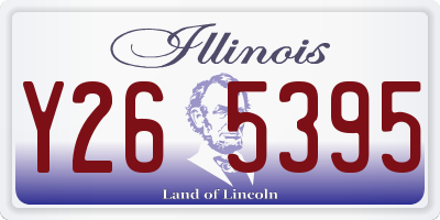 IL license plate Y265395