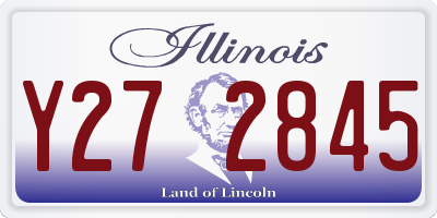 IL license plate Y272845