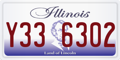 IL license plate Y336302