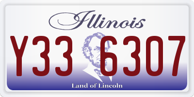 IL license plate Y336307