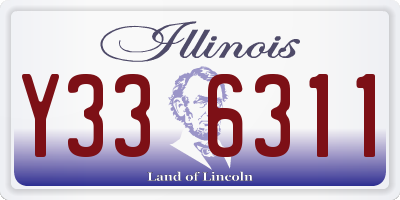 IL license plate Y336311