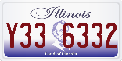 IL license plate Y336332