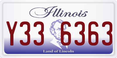 IL license plate Y336363