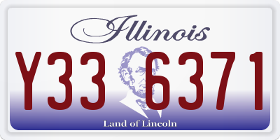 IL license plate Y336371