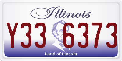 IL license plate Y336373