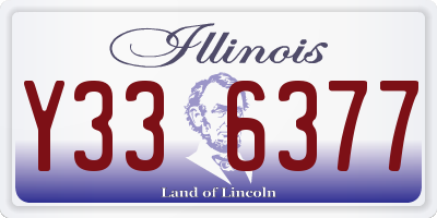 IL license plate Y336377