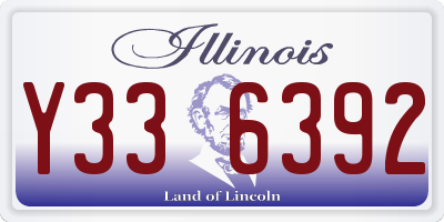 IL license plate Y336392