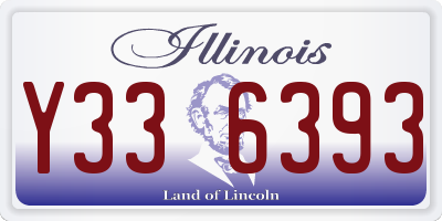IL license plate Y336393