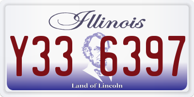 IL license plate Y336397