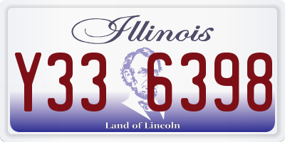 IL license plate Y336398