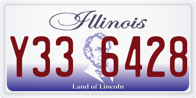 IL license plate Y336428
