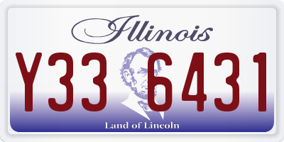 IL license plate Y336431