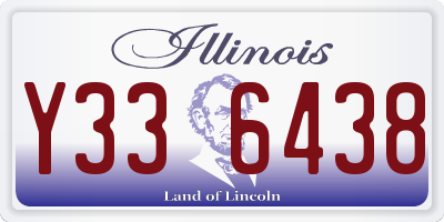IL license plate Y336438