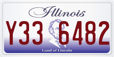 IL license plate Y336482