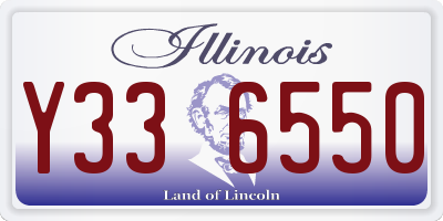 IL license plate Y336550