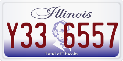 IL license plate Y336557