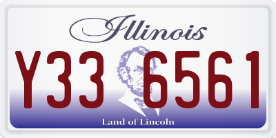 IL license plate Y336561