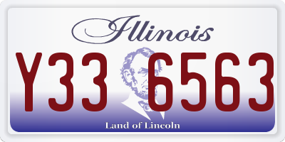 IL license plate Y336563