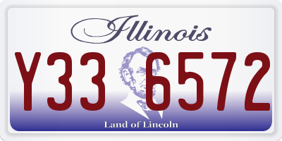 IL license plate Y336572