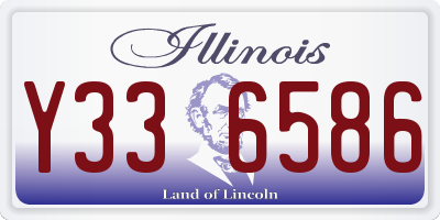 IL license plate Y336586