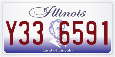 IL license plate Y336591