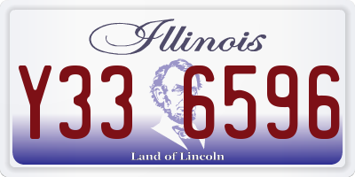 IL license plate Y336596
