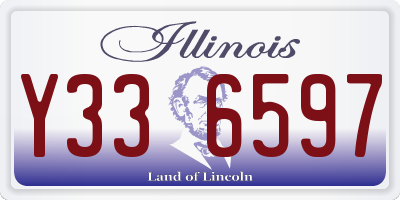IL license plate Y336597