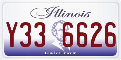 IL license plate Y336626