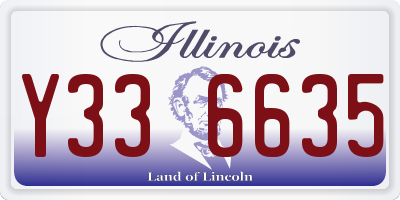 IL license plate Y336635