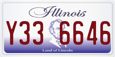 IL license plate Y336646