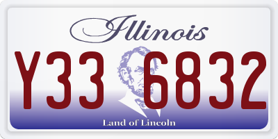IL license plate Y336832