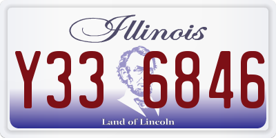 IL license plate Y336846
