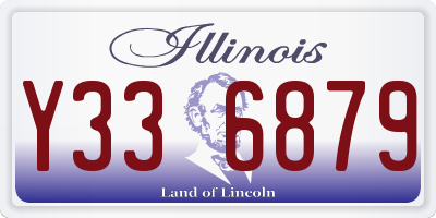 IL license plate Y336879