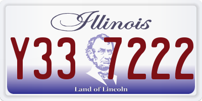 IL license plate Y337222