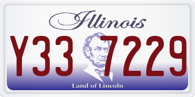 IL license plate Y337229