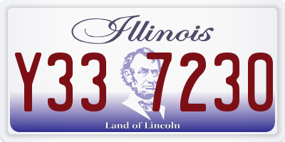 IL license plate Y337230