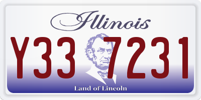 IL license plate Y337231