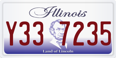 IL license plate Y337235