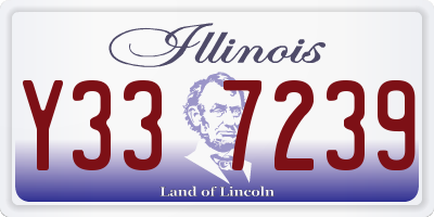 IL license plate Y337239