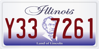 IL license plate Y337261