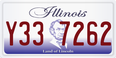 IL license plate Y337262