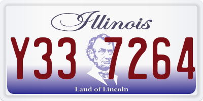 IL license plate Y337264