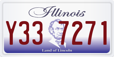 IL license plate Y337271