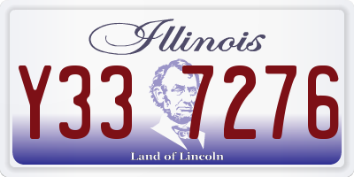 IL license plate Y337276