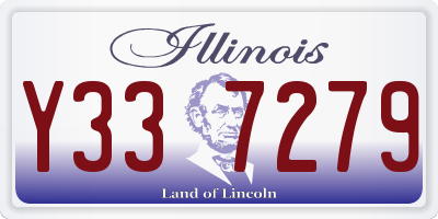 IL license plate Y337279