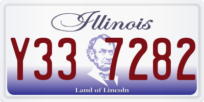 IL license plate Y337282