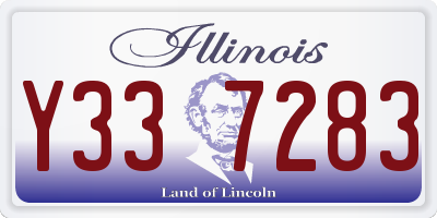 IL license plate Y337283